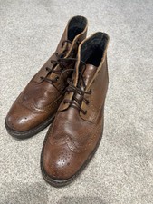 Brown leather brogue for sale  BIRMINGHAM