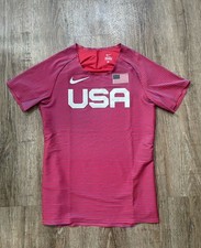Camiseta Nike Pro Elite Team USA International Competition masculina pequena BV1312-602 comprar usado  Enviando para Brazil