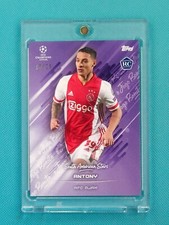 Topps O Jogo Bonito Firmino 2021 Antony /25 Purple South American Stars Rookie comprar usado  Enviando para Brazil