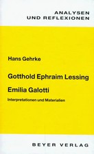 Gotthold ephraim lessing gebraucht kaufen  Berlin