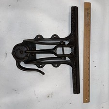 Antigo Wentworth's No. Braçadeira de bancada 2 serras manuais afiar torno mandíbulas Pat 1879 14, usado comprar usado  Enviando para Brazil