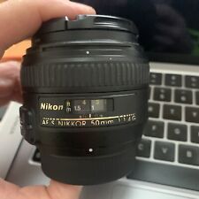 Nikon nikkor 50mm for sale  ANNAN