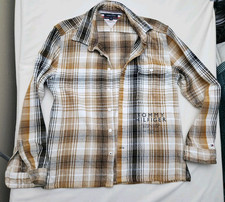 Camisa unissex de manga comprida nova sem etiquetas~Tommy Hilfiger, GRANDE. 100% algodão.  comprar usado  Enviando para Brazil