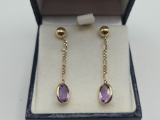 14ct gold amethyst for sale  POTTERS BAR