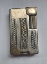Isqueiro a gasolina vintage latão gravado art déco antigo década de 1940 GAMMA Hungria #191 comprar usado  Enviando para Brazil