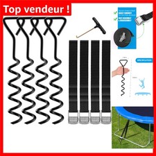 Piquets trampoline sangles d'occasion  Matha