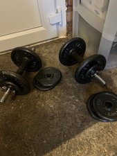 Set two dumbbells for sale  ABINGDON