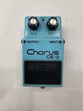 Pedal de efeitos de guitarra Boss CE-2 Chorus Long Dash parafuso prata 1980 9v MIJ Japão, usado comprar usado  Enviando para Brazil