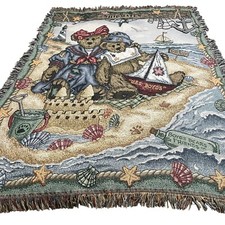 Vtg tapestry woven for sale  Temple