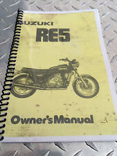 Suzuki re5 1976 for sale  Escondido