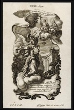 Santino incisione 1700 usato Santino incisione 1700 usato  Ragusa