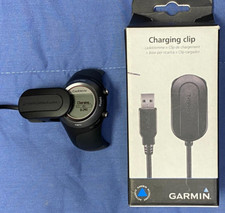 RELÓGIO DE TREINAMENTO GARMIN FORERUNNER 410 E CABO CLIPE DE CARREGAMENTO GENUÍNO comprar usado  Enviando para Brazil