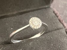 Damenring weißgold diamanten gebraucht kaufen  Solingen