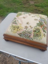 Vintage wooden footstool for sale  LINCOLN