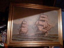 Quadro con velieri usato  Palermo