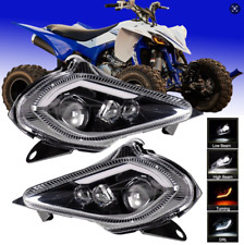 Usado, Par de faróis de LED DRL com giro amarelo para Yamaha ATV Raptor 700 YFZ 450 450R comprar usado  Enviando para Brazil