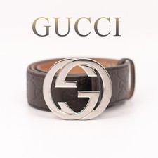 Cinturon gucci signature d'occasion  Expédié en Belgium