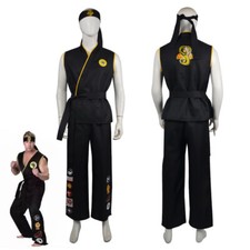 Cosplay The Karate Kid Cobra Kai Taekwondo Uniforme Calças Kung Fu Trajes Fantasia comprar usado Cosplay The Karate Kid Cobra Kai Taekwondo Uniforme Calças Kung Fu Trajes Fantasia comprar usado  Enviando para Brazil