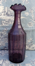 Carafe verre améthyste d'occasion  France