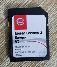 Nissan map card for sale  LONDON