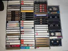 Lot audio cassettes for sale  LONDON