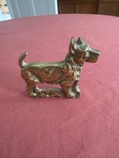 Brass dog figurine for sale  STOWMARKET