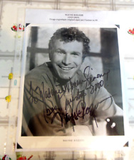 Autographe wayne rogers d'occasion  Trappes