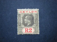Ceylon kgv 1923 for sale  BOSCASTLE