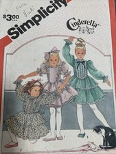 Vestido Vintage Cinderela Meninas Camadas com Babados Padrão Tamanho 5 Sem Cortes FF comprar usado Vestido Vintage Cinderela Meninas Camadas com Babados Padrão Tamanho 5 Sem Cortes FF comprar usado  Enviando para Brazil