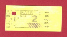 Ancien ticket métro d'occasion  Rueil-Malmaison