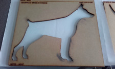 Mdf stencil doberman for sale  SOWERBY BRIDGE