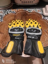 Motorbike gloves carbon for sale  CHERTSEY