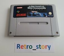 Usado, Super Nintendo SNES - Nigel Mansell's World Championship Racing - PAL - FAH comprar usado  Enviando para Brazil