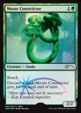 Noose Constrictor - Foil FNM 2017 PL/MP, Inglês MTG Magic Promos, usado comprar usado  Enviando para Brazil