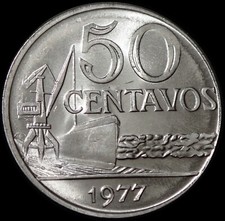 Brazil centavos 1977 for sale  LITTLEHAMPTON