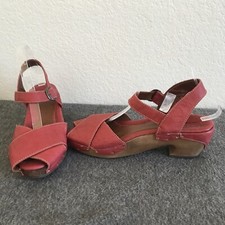 Red leather sergio d'occasion  Expédié en Belgium