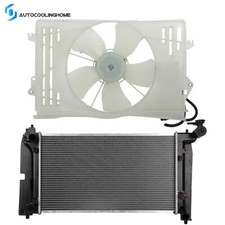 Kit de montagem de radiador e ventilador de refrigeração para Toyota para Corolla Pontiac Vibe 2003-08 comprar usado  Enviando para Brazil
