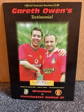 Wrexham manchester united for sale  WREXHAM