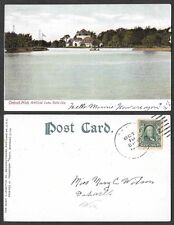 Cartão postal de Michigan 1907 - Detroit - Lago artificial Belle Isle comprar usado  Enviando para Brazil