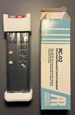 Controle remoto Acoustic Research RC-02 (NOS com baterias originais embaladas) comprar usado  Enviando para Brazil