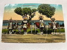 CARTÃO POSTAL VINTAGE RICKSHA BOYS DURBAN STH ÁFRICA MURDOCH ESTADO 1900s comprar usado  Enviando para Brazil