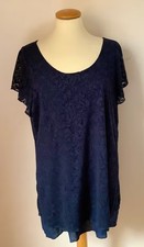 Longshirt lagenlook blau gebraucht kaufen  Lotte