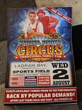 Festival circus poster for sale  CHRISTCHURCH