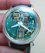 RELÓGIO MASCULINO 214 ACCUTRON BULOVA SPACEVIEW AÇO INOXIDÁVEL DIAPASÃO M6 comprar usado  Enviando para Brazil