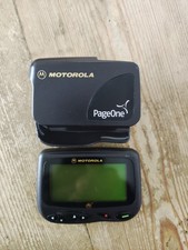 Motorola black pageone for sale  GREENFORD