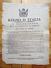1806 regno italia usato 1806 regno italia usato  Imola