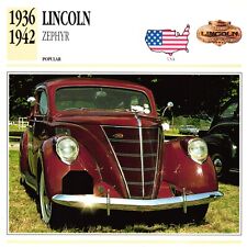 Lincoln zephyr 1936 for sale  STOCKPORT