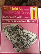 Hillman chrysler avenger for sale  MARYPORT