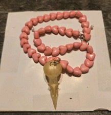 Pink heart chocker for sale  Jacksonville