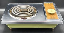 Vintage (MCM) Dominion Electric Buffet Range com temperatura ajustável (modelo 1454.2), usado comprar usado  Enviando para Brazil